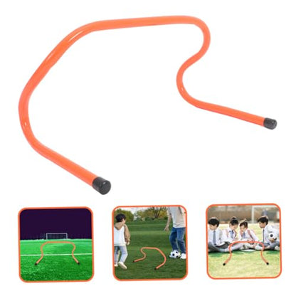 BESPORTBLE 4 Pcs Sports Training Hurdles Set, 15cm Plastic Speed and Agility Hurdles for Soccer Football Track Practice and Youth Agility Drills