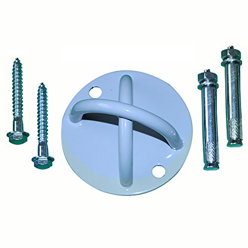 Ceiling & Wall Mount Anchor Bracket Hook for Suspension Training Straps, Olympic Rings, Body Weight Strength Training Systems, Yoga Swings Hammocks, Boxing Equipment, Battle Ropes