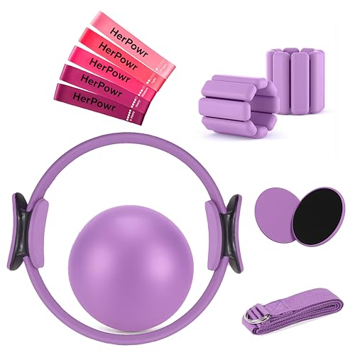 Pilates Kit with Weights, Pilates Kit with Ankle Wrist Weights, Pilates Set, At Home Pilates Kit, Pilates Sets for Women, Pilates Essential kit, Pilates Accessories, Pilates Workout Sets