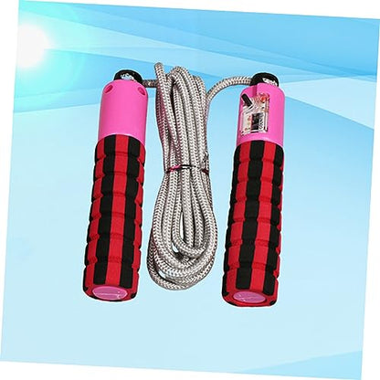 1pc Automatic Counting Skipping Rope Digital Jump Rope Counter Skipping for Exercise Random Color