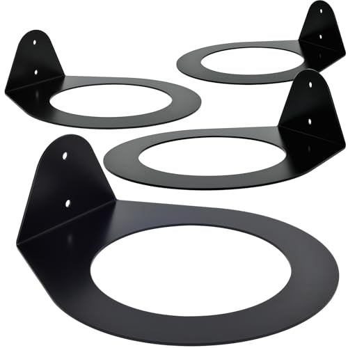4 PCS Medicine Ball Holder Wall Mount, Slam Ball Rack & Wall Ball Holder, Heavy Duty Med Ball Rack for Home Gym Fitness Storage