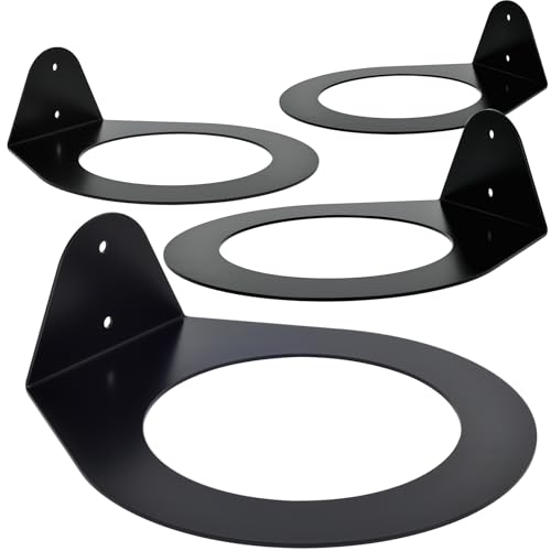 4 PCS Medicine Ball Holder Wall Mount, Slam Ball Rack & Wall Ball Holder, Heavy Duty Med Ball Rack for Home Gym Fitness Storage