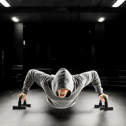 La-VIE 3B-3043 Push Up Bar with 2 Levels Angle Adjustment, Set of 2, Push-ups, Inclination