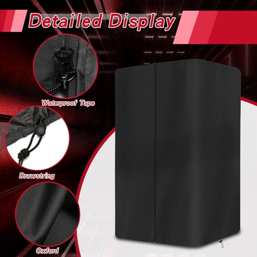 Gym Rack Cover Squat Rack Cover, Heavy-Duty 600D Oxford Power Cage Cover with Zipper, Waterproof Dustproof UV Protection – Gym Equipment Cover for Home Gym