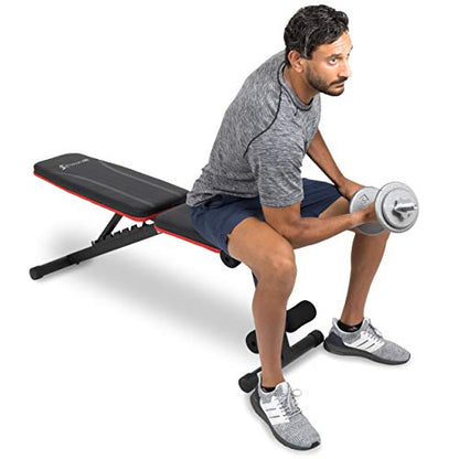 ProsourceFit Weight Bench for Weight Training and Full Body Workout for Home and Gym Fitness