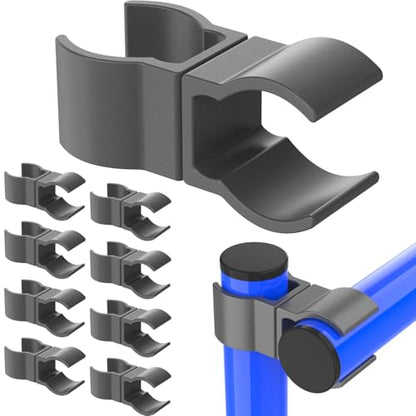 Two-Way Clamp for Dog Agility Training Hurdles(10-Pack) - size: 10-Pack 2 Way Clamp