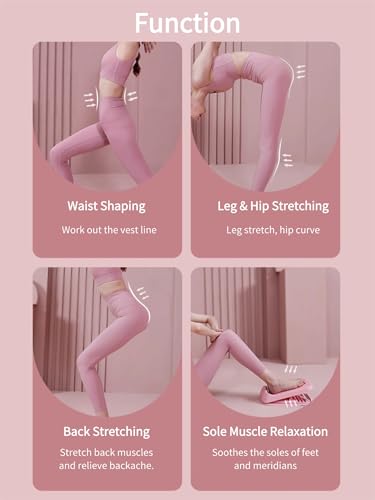 Adjustable Slant Board for Calf Stretching, Non Slip Incline Board with 6 Angles, Calf Stretcher for Ankles, Knees, Heels & Feet, Stretch Board for Squats, Physical Therapy, Home Gym Office
