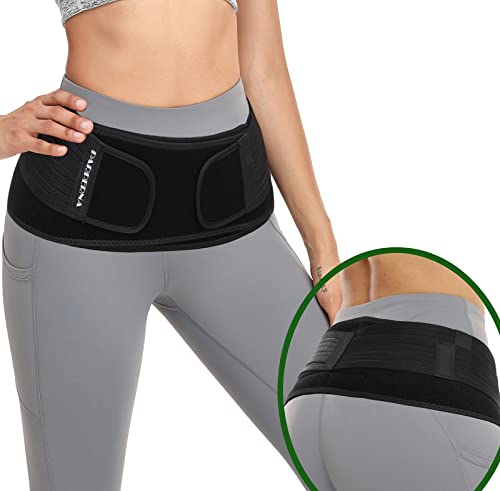 Sacroiliac SI Hip Belt for Women Men SI Joint Hip Belt - Lower Back Support Brace - Pelvic Support - Adjustable Sciatica Pelvis Lumbar Pain Relief Trochanter Brace,REGULAR (Size 30"-45") - size: REGULAR (Hip Size 30-45 inch)'