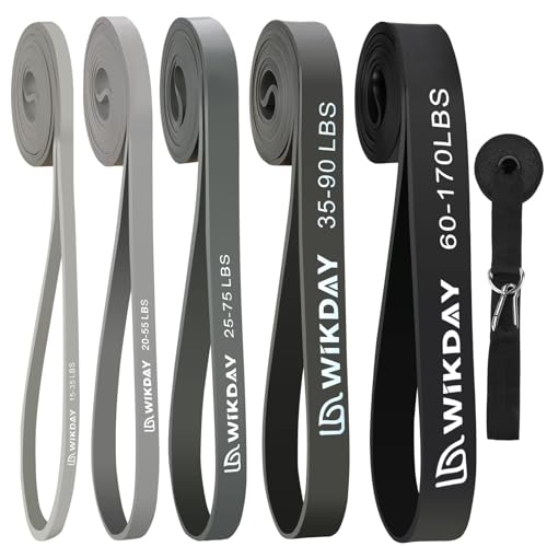 Resistance Bands for Working Out, Exercise Bands, Workout Bands, Pull Up Assistance Bands for Body Stretching Training Physical Therapy Muscle Training for Men & Women