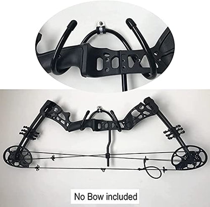 AUXPhome 2 Pack Wall Storage Display Rack - Bow Hanger Hooks Wall Holder - No Scratches - Hold up to 20 Lbs - Hold 2 Bows