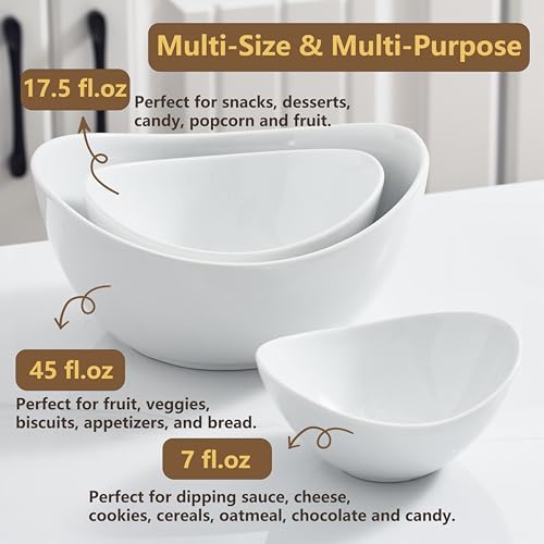Gomakren 3 Tiered Serving Bowl Set, Chip and Dip Serving Set with Stand - color: Black Stand