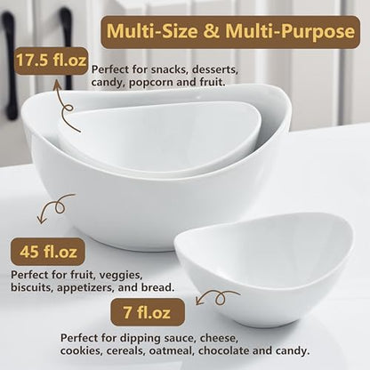 Gomakren 3 Tiered Serving Bowl Set, Chip and Dip Serving Set with Stand - color: Black Stand