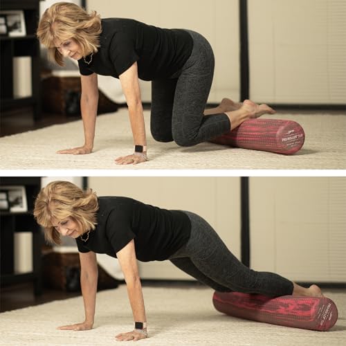 OPTP PRO-Roller Soft Density Foam Roller – Low Density Soft Foam Roller for Physical Therapy, Pilates, Yoga Foam Roll Exercises, and Muscle Recovery - Pink 36" x 6" - color: Pink 36" X 6"