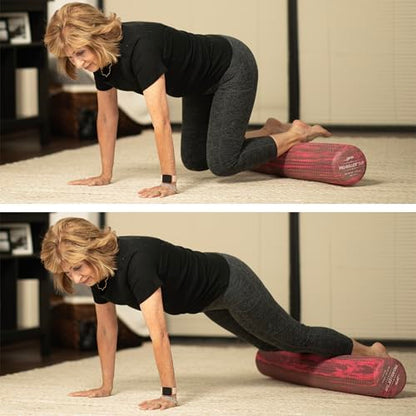 OPTP PRO-Roller Soft Density Foam Roller – Low Density Soft Foam Roller for Physical Therapy, Pilates, Yoga Foam Roll Exercises, and Muscle Recovery - Pink 36" x 6" - color: Pink 36" X 6"