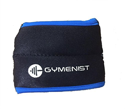 Wrist Weights Running Stylish Bracelet Pair of Weights Set of 2 Jogging Cardio Weight to Strengthen The Hands Forearm - style: 2 Lb (Black - Blue)