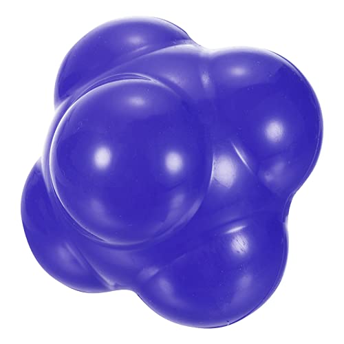 PATIKIL Reaction Balls Agility Trainer, Silicone Bounce Balls for Baseball Hand-Eye Coordination Reaction Training, Speed Reflex - color: Blue