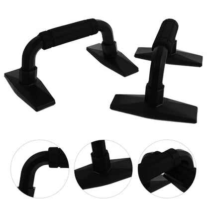 DOITOOL Portable Push-up Bars and Hand Grips Set, Small H-shaped Indoor Push-up Stands for Home Fitness Equipment, Non-slip Strength Training Workout Tool