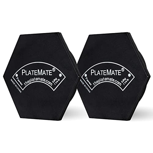 PlateMate Microload Pair Magnetic Weights - Choose Between 1.25 lbs or 2.5 lbs Hex