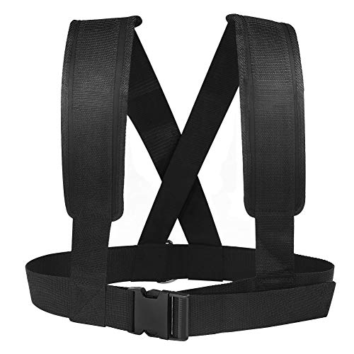 Sled Harness Workout Resistance and Assistance Trainer Physical Training Resistance Rope Kit Improving Speed, Stamina and Strength - color: 6.6FT
