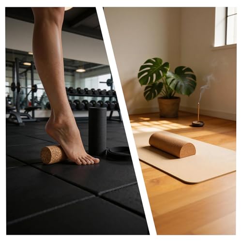 Foot Strengthener, Foot Balance Board, Balance Trainer - Cork Foot Strengthening & Balance Trainer for Stability Training, Home Fitness Equipment