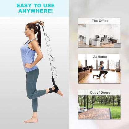Knee Recovery Stretching Aid, Mobility and Flexibility Support Strap, Rehabilitation Equipment for Knee Pain