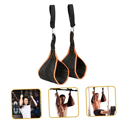 Generic 1set Professional Ab Sling Straps for Home Gym Training Comfortable Hanging Abdominal Workout Equipment for Daily Use Living Room Gym Office