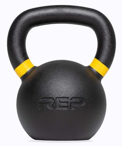 REP Fitness Kettlebell Set and Singles, 4kg to 24kg, 9lb to 53lb Weight Range, Cast Iron, Strength Exercise Training, Home Gym, Power Workout Equipment, Free Weights, Dumbbell Alternative - style: 16 kg