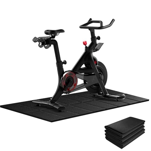 Walking Pad Treadmill Mat for Carpet Floors,63x30 Hardwood Floor Protection, Mats for Under Walking pad/Treadmill/Bike/Exercise Equipment on Carpets, Noise Shock Absorption, Stationary