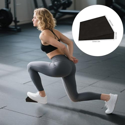 Multi-Purpose Exercise Wedge – Incline Board for Calf Stretch & Squat – Home, Gym, Pilates, Fitness, Office Break
