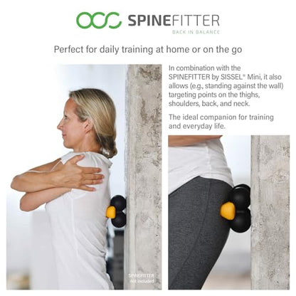 Spinefitter Trigger Tool by Sissel, Trigger Tool for Deep Pressure Massage, add on for Back Stretcher, Back Cracker for Upper & Lower Back Relief, Spine Decompressor, Trigger Tool