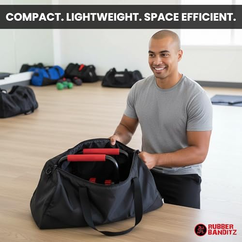 Parallette, Parallel Bars & Dip Station | At Home Gym Workout Equipment, L-Sit Bars & Calisthenics Equipment for Home. Perfect for Push Ups, Dips, Handstands & Gymnastics.