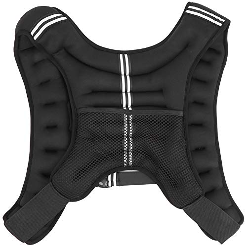 Generic Weighted Vest, Premium Elastic Material with Adjustable Buckles and Widened Shoulder Straps for Strength Training and Fitness Workout