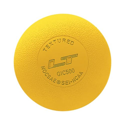 Pearl LT Textured Lacrosse Balls by Guardian Innovations - SEI Certified Meet NOCSAE Standards for Games. Official Game Balls of Top NCAA Programs, Tournaments and Leagues - color: Yellow, size: 50 Pack