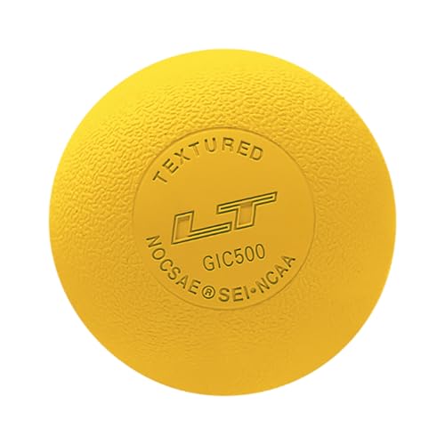 Pearl LT Textured Lacrosse Balls by Guardian Innovations - SEI Certified Meet NOCSAE Standards for Games. Official Game Balls of Top NCAA Programs, Tournaments and Leagues - color: Yellow, size: 50 Pack
