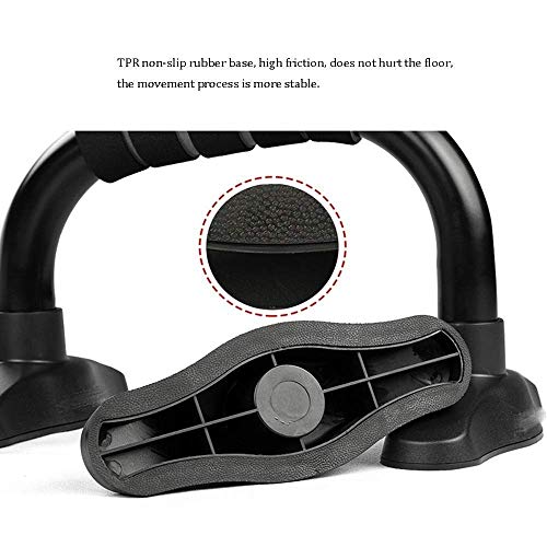 Push-up bracket-Pushup Bars with Non-Slip Feet and Comfort Foam Grip
