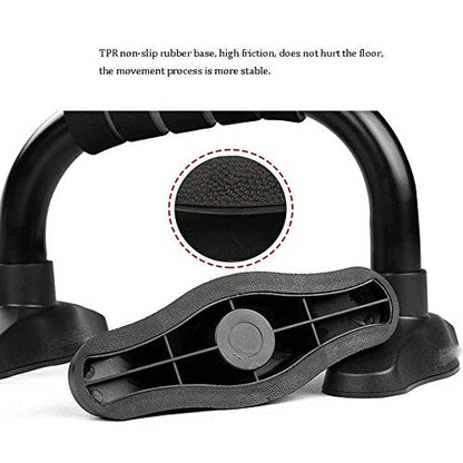 Push-up bracket-Pushup Bars with Non-Slip Feet and Comfort Foam Grip