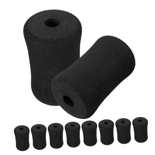 10pcs Gym Roller Foam Pads Replacement for Exercise Firm High Density Back Pad Ab Training Accessory Leg Extension Machine Cover