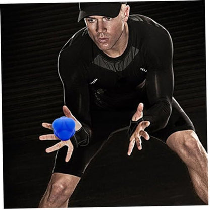 BESPORTBLE Hexagonal Silicone Reaction Agility Ball with Six-Sided Bounce for Reflex Training and Hand-Eye Coordination Trainer for Speed and Coordination Exercises Suitable for Men and Women