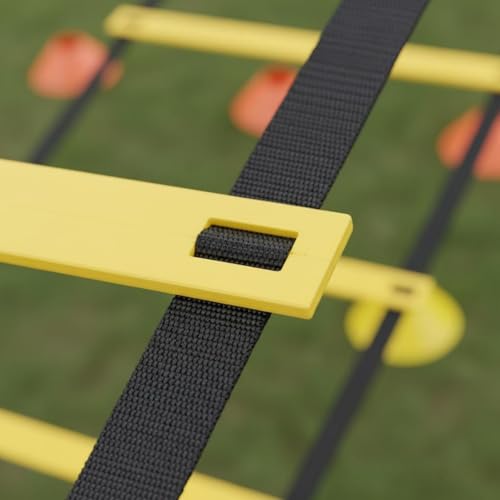 Football Footwork Training Gear Portable Soccer Training Equipment Set Multipurpose Speed Ladder and Cone Set for Children