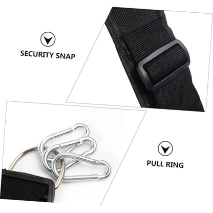 POPETPOP Multifunctional Load-Bearing Resistance Sled Pull Belt Heavy Duty Tire Strap Harness for Sled Pulling Workouts Adjustable for Men and Women for Outdoor Training