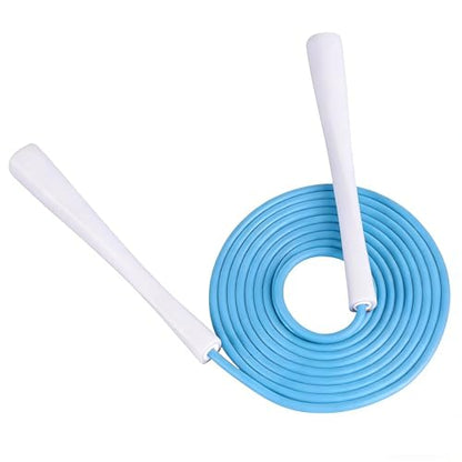 YUEDONG Cardio Jump Rope for Women & Men, 5mm PVC Fitness Rope for Weight Loss & Home Workouts