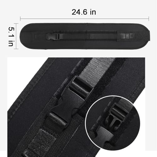 Hip Thrust Dumbbell Holder Belt: Wide Padded Support Belt for Barbell/Dumbbell/Kettlebell for Home Workouts, Adjustable Strap Non-Slip Safety Comfort Squats & Strength Exercises