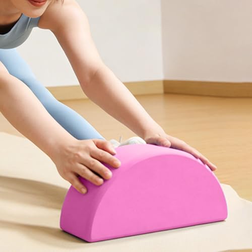 Yoga Brick - EVA Foam Block, Non Slip Support Cushion | High Density Lightweight Stretch Aid Balance Stability Trainer Exercise Prop Fitness Workout Pilates Home Gym Apartment Floor Usage
