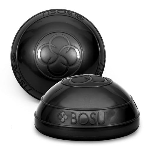 BOSU 6.5-Inch Balance Pods for Core Training and Stability, 2 Pack - color: Black