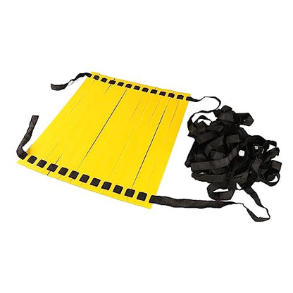 Speed Agility Training Kit with 10 Cones & Bag, Football Soccer Training Equipment for All Athletes - Portable Footwork Ladder Set for Indoor Outdoor Sports Drills