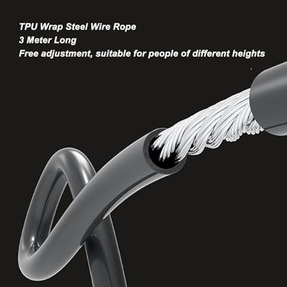 Smart Jump Rope, Cordless Jump Rope with APP Data Analysis LCD Display, Men Women Skipping Rope Counter, Digital Counting Jump Ropes for Home Fitness Exercise