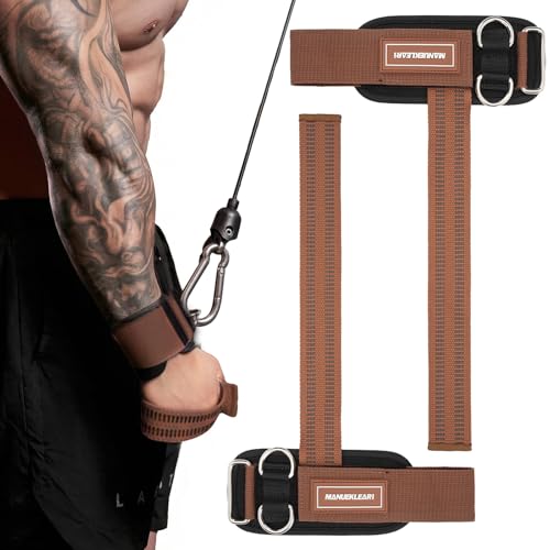 Wrist Straps for Weightlifting, Gym Lifting Straps with D Rings for Cable Machine,Weight Lifting Wrist Wraps for Men Women