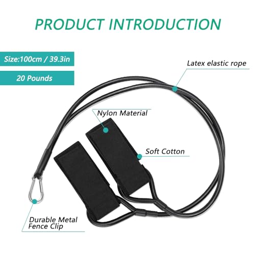 Baseball Resistance Training,Softball Pitcher Resistance Strap,Baseball Pitching Training with Baseball Training, Pitching and arm Training, Door Installation Anchor Strap- Black