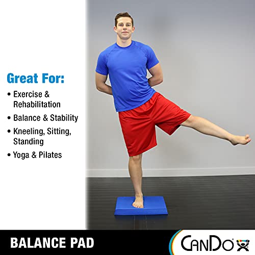 CanDo Balance Pad - Foam Stability Trainer for Balance, Stretching, Physical Therapy, Mobility, Rehabilitation and Core Strength Training