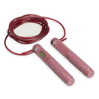 Reebok 2-1 Digital Fitness Smart Jump Rope, Skipping Rope, Workout Rope for Gym or At Home Workouts